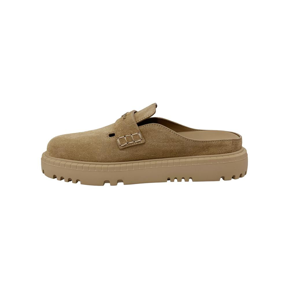 DIOR Boy Suede Slide Mule Sandals Rope Beige KDF135SUE S16T