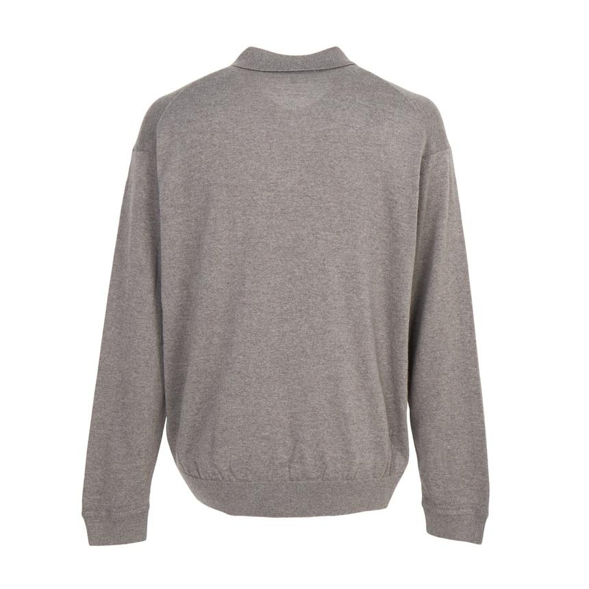 Maison Kitsune Profile Fox Men's Collar Knit Sweater
