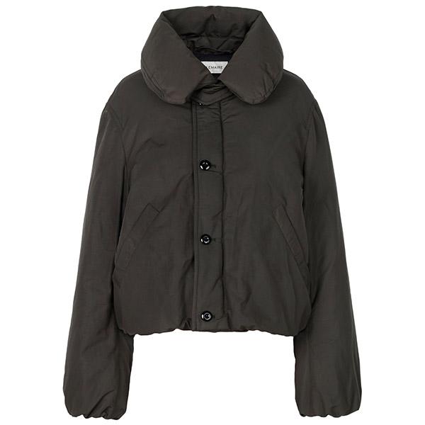 Lemaire Dark Espresso Duck Down Puffer Blouson Short Jacket OW1151 LF1019 507