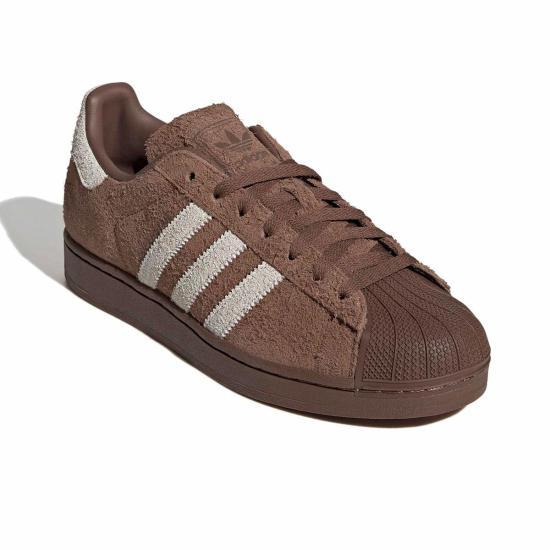Adidas White Leather Superstar II Men’s Sneakers KJ4565 DOM
