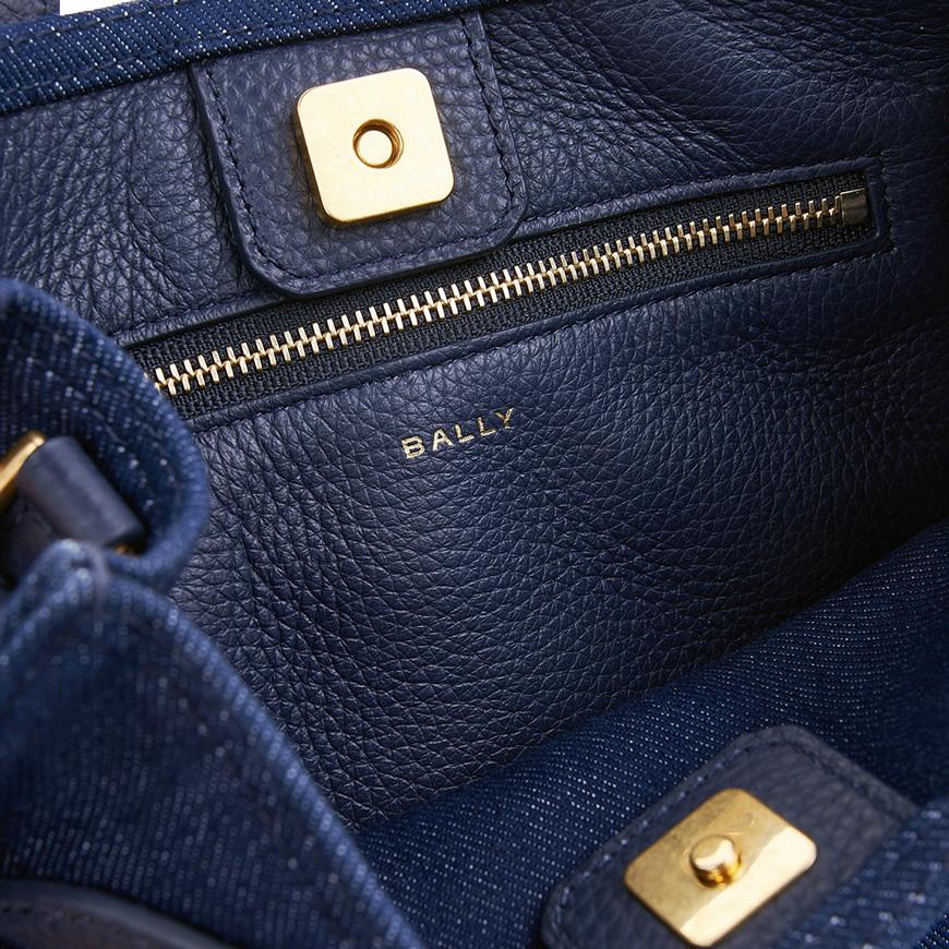 BALLY Logo Fabric Tote Bag for Women WAM02GCV034 I5G6O