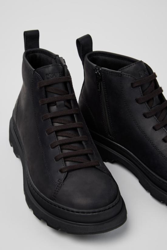 Camper Brutus Leather Boots for Men K300535 001 DOM