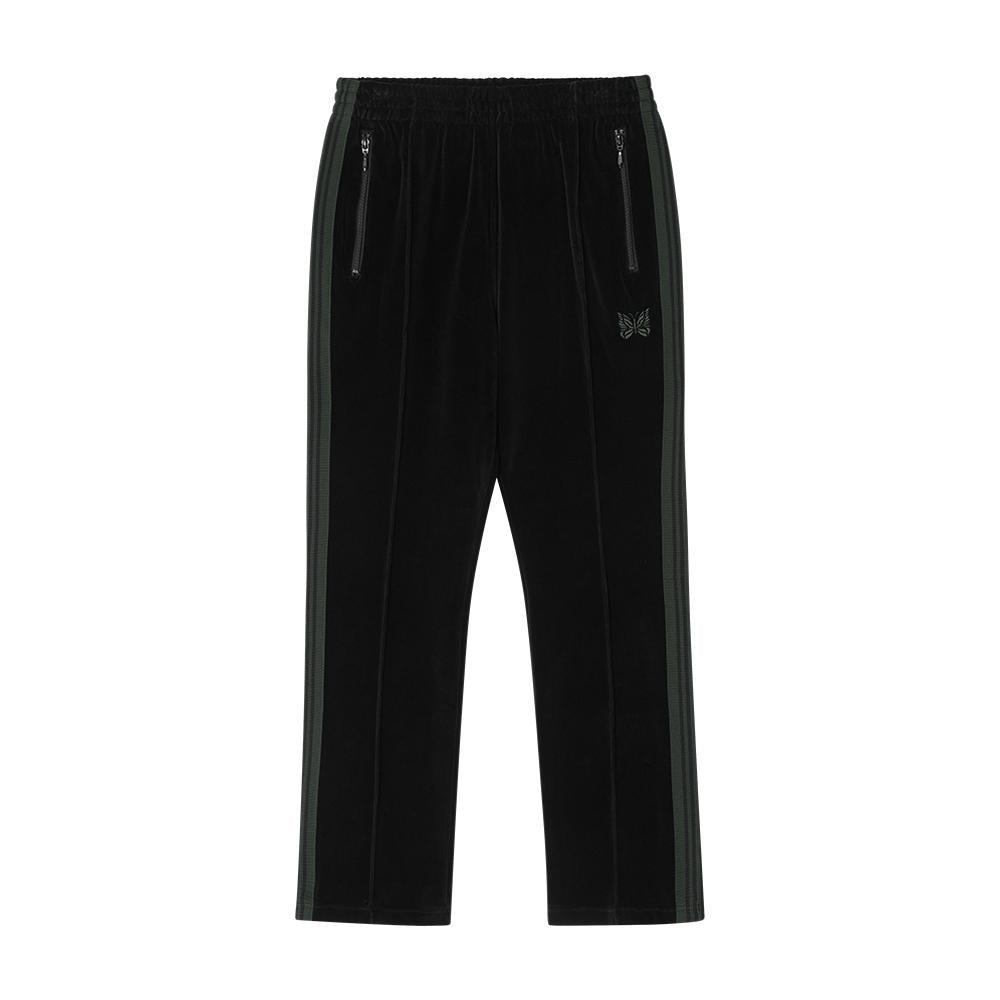 NEEDLES C-Black Velour Narrow Track Sweatpants Men PU280 C Black