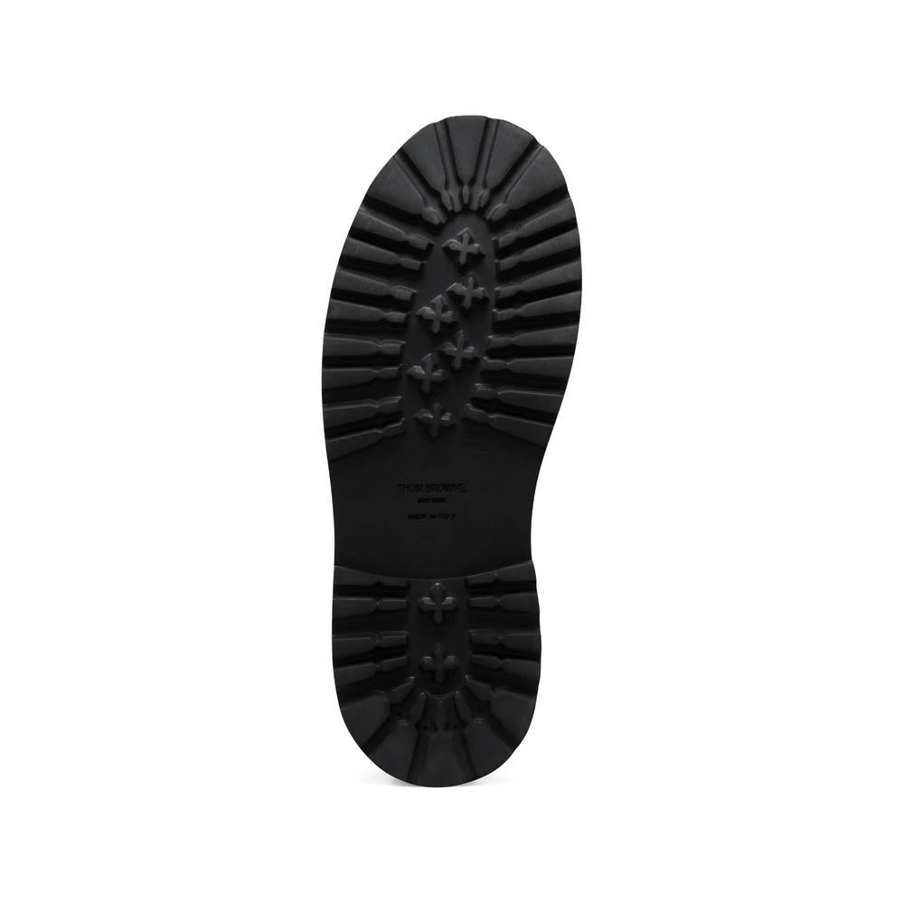 THOM BROWNE Black Vitello Calf All-Terrain Women’s Ankle Boots