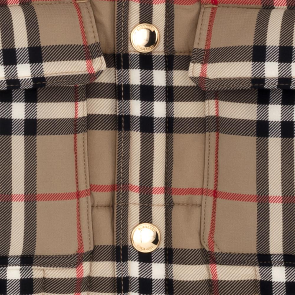 BURBERRY Vintage Check Quilted Jacket Women’s 24SS Kids Collection