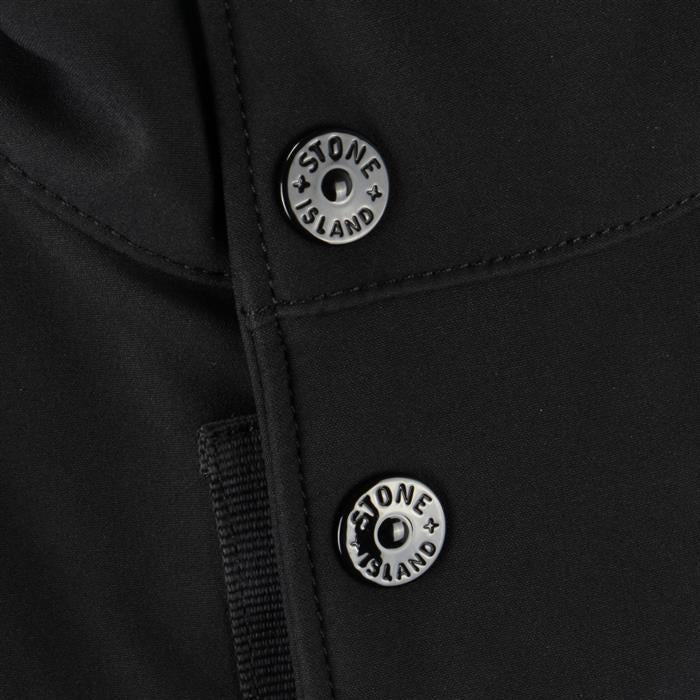 STONE ISLAND Membrane Hooded Down Jacket Black Men