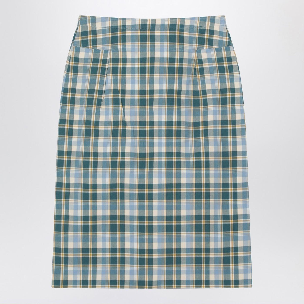 PRADA Black Wool Mini Skirt