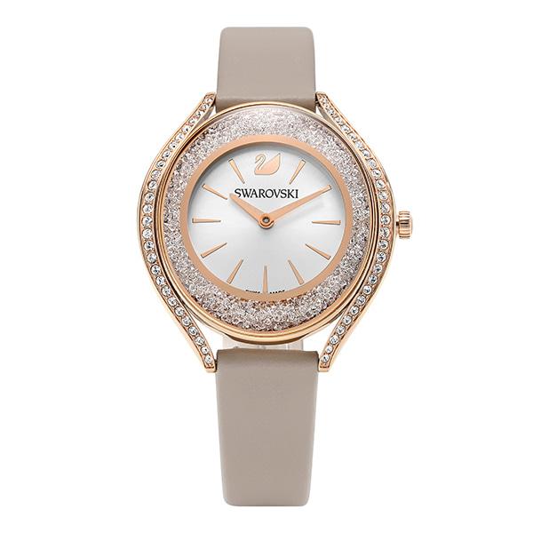 Swarovski Crystalline Aura Leather Women’s Wrist Watch 5519450