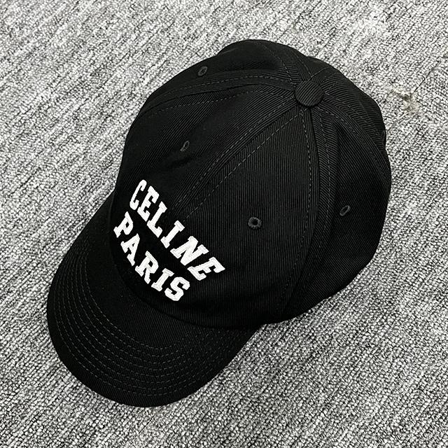 CELINE Triomphe Ricolieu Baseball Cap Navy