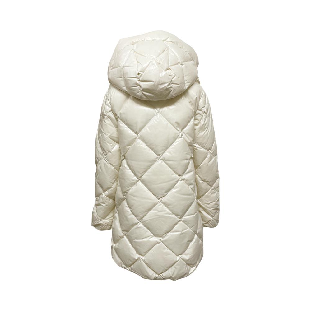 Duvetica CONZA Logo Patch Puffer Jacket Cream VDDJ30646K0001 CRL