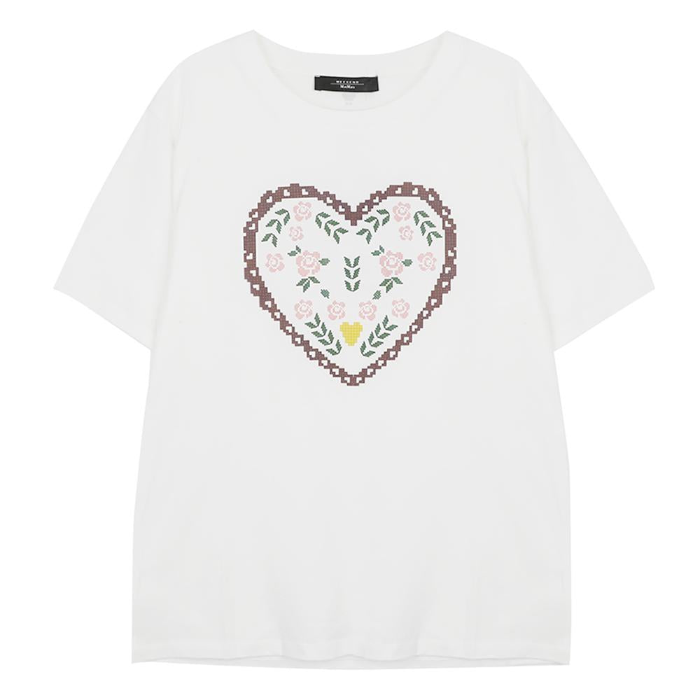 Max Mara Weekend Tenue Cotton T-Shirt WKDTENUE 001