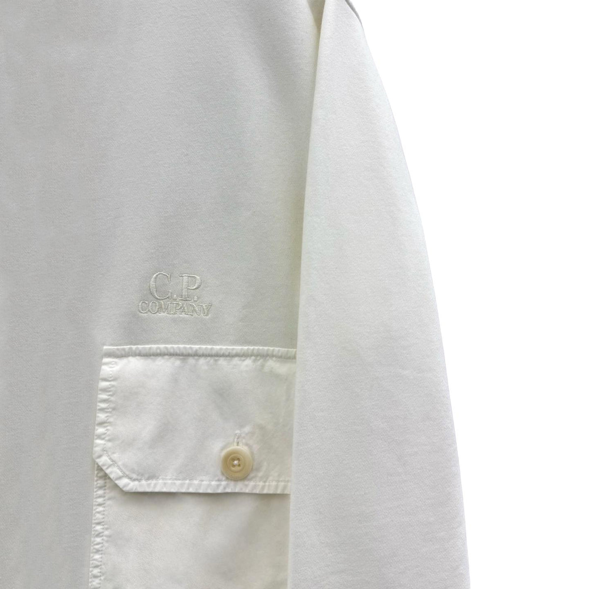 CP Company Fleece Cotton Cardigan 18CMSS047A 103