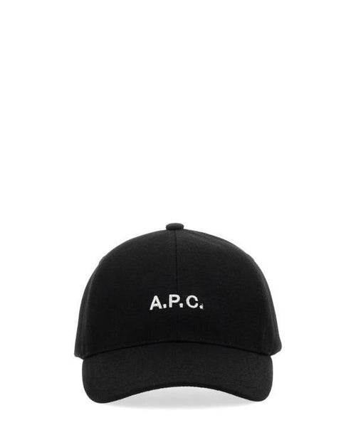 A.P.C. Charlie Cap Men’s Black Cotton Baseball Hat
