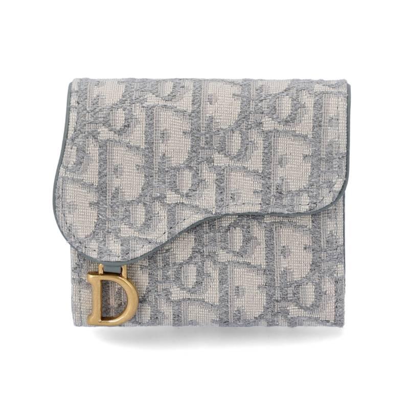 DIOR Oblique Saddle Trifold Card Wallet S5652CTZQ