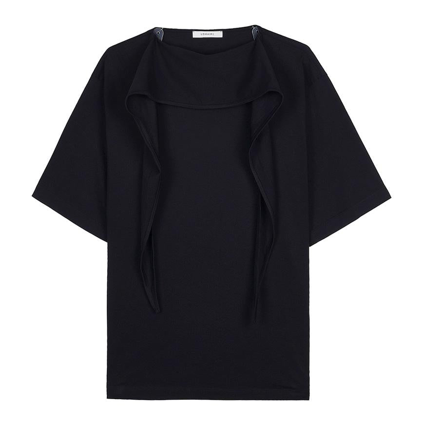 Lemaire Women’s Jersey Poulard T-Shirt TS0030 LJ1018 BK999