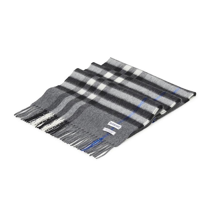 BURBERRY Check Cashmere Scarf Unisex 8112642