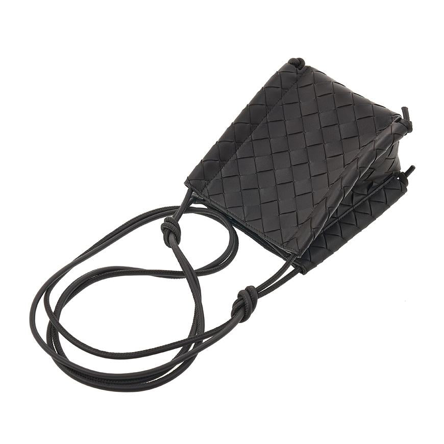 Bottega Veneta Intrecciato Leather Crossbody Bag for Women 709279 V3UH3 2132