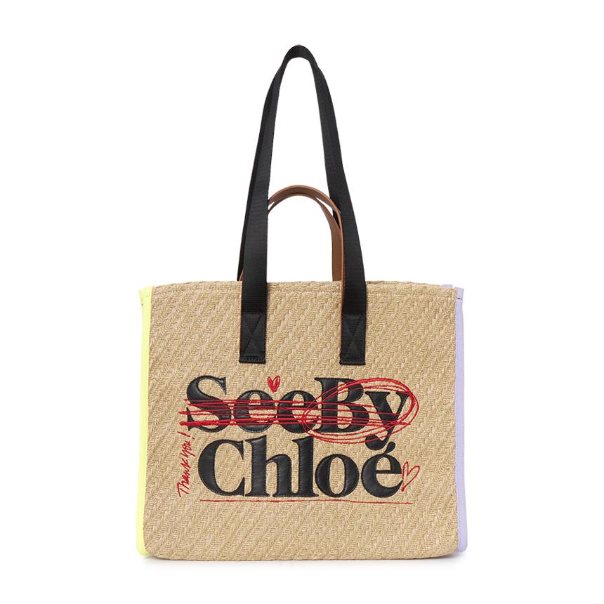 Chloe See By Chloe Leather Tote Bag Brown