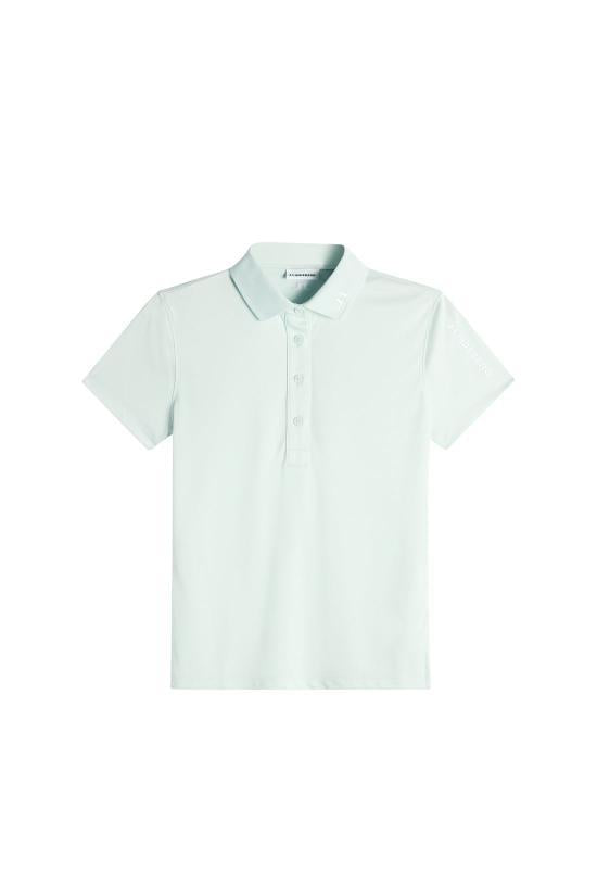 J LINDEBERG Women’s Polo Shirt GWJT14814O584 SKYLIGHT MELANGE DOM