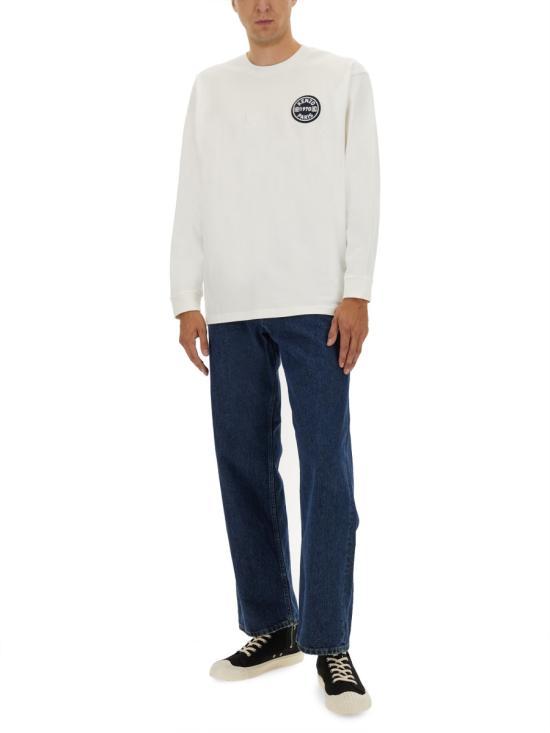 KENZO White Long Sleeve Sweatshirt FF65TL3504 SI02