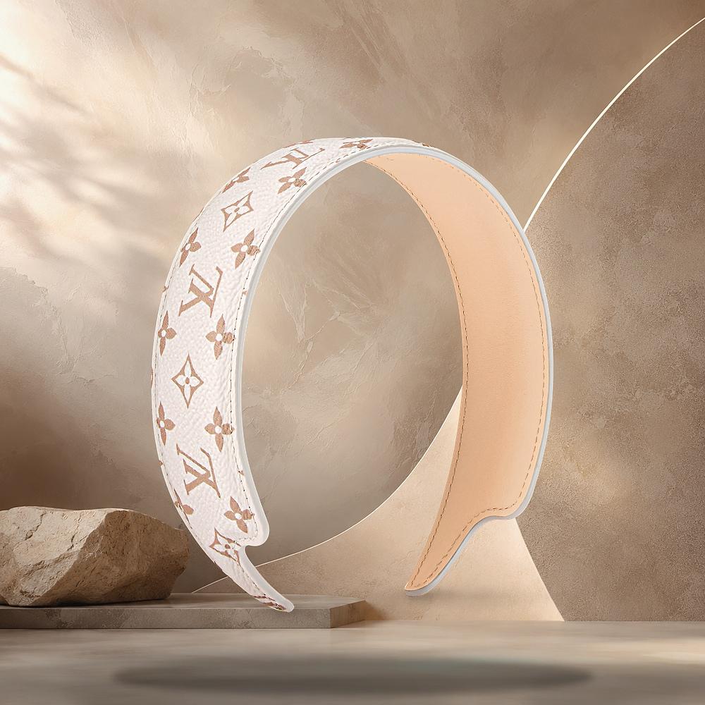 Louis Vuitton LV Outline Headband Dune M94558