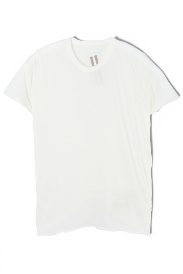 Rick Owens Basic Short Sleeve T-Shirt Milk RU01D3251 UC 11