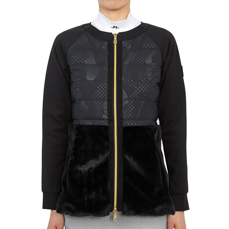 MARK&LONA Golf Luxe Combo Women’s Puffer Jacket MLW 2D AD13 BLACK