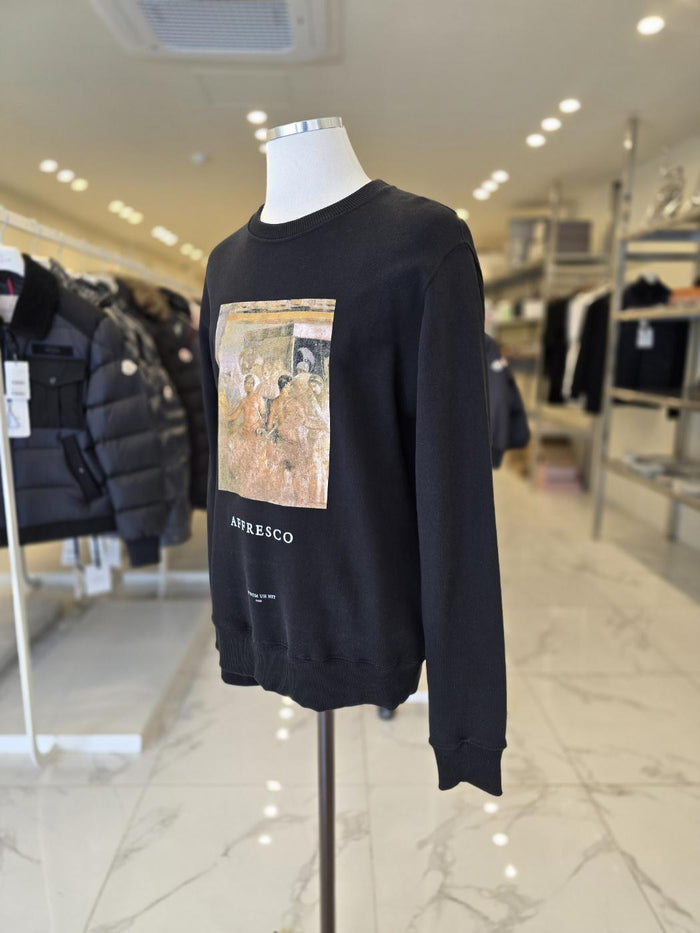 IH NOM UH NIT Achilles Black Sweatshirt for Men NUW18236 009
