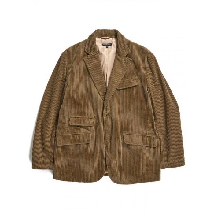 Engineered Garments Khaki Cotton Corduroy Andover Jacket B 23F1D006 NQ178 SD016