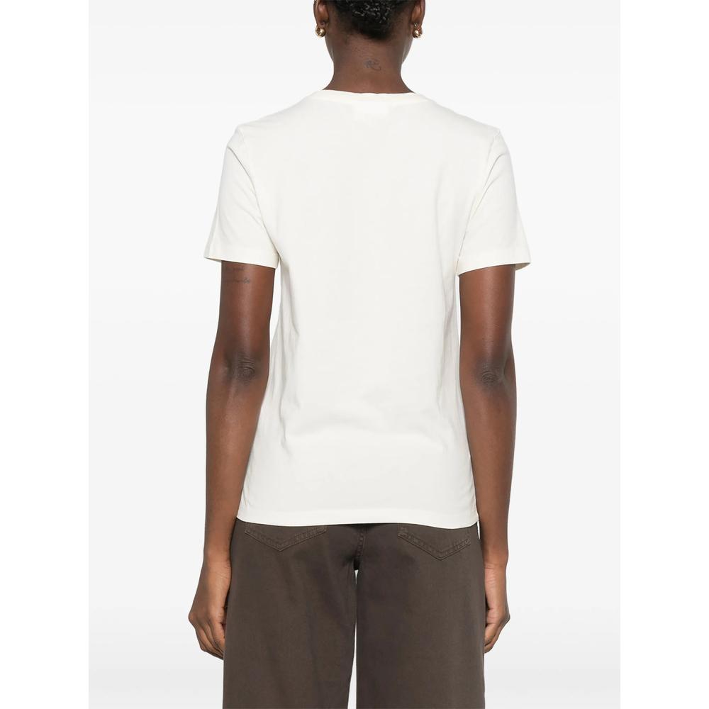 Maison Kitsune Cotton Logo T-Shirt Women’s Navy