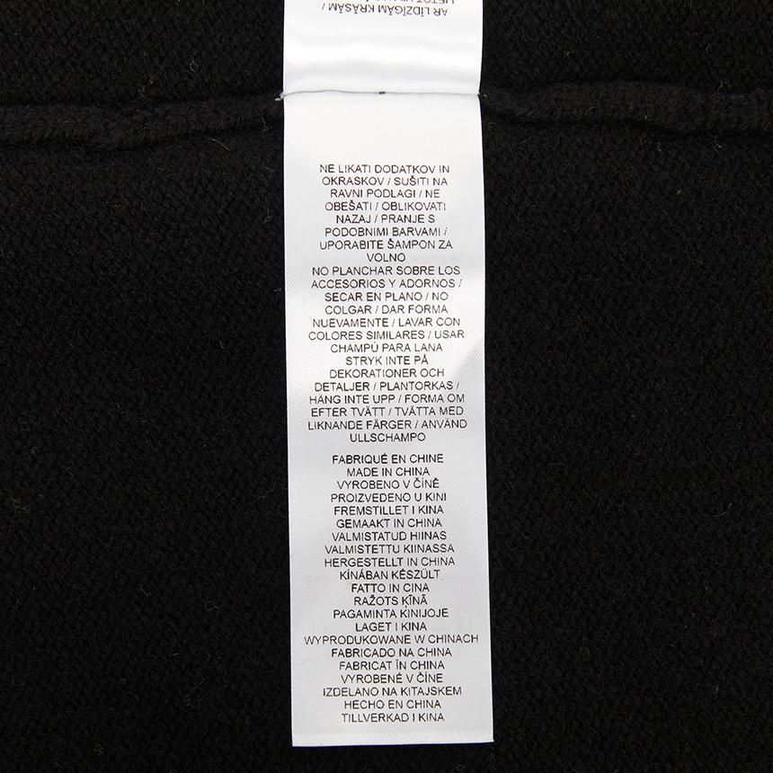 Maison Kitsune Fox Head Intarsia Wool Cardigan Men’s Gray PM00509 KM0329 0391