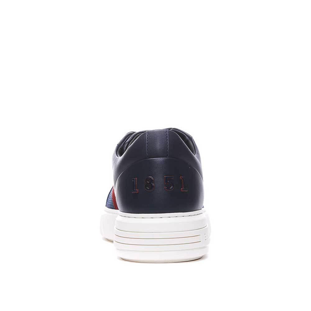 BALLY Mellis Low-Top Leather Sneakers Men White