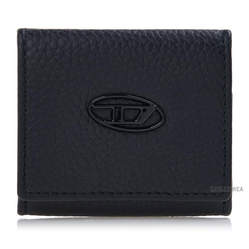 DIESEL HISSU Leather Coin Case Wallet for Men X10300 P0685 T8013