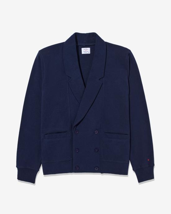 Noah Navy Knit Cardigan NOAU241 MRCD 008