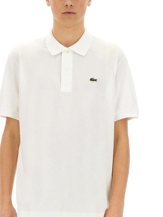 Lacoste Men’s Cotton Polo Shirt PH9851001 WHITE DOM