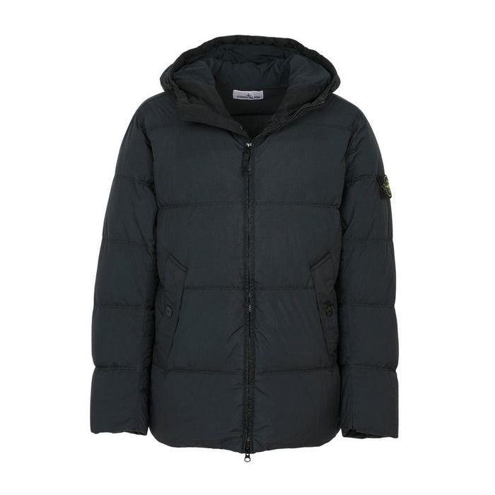 STONE ISLAND Men’s Down Puffer Jacket Black