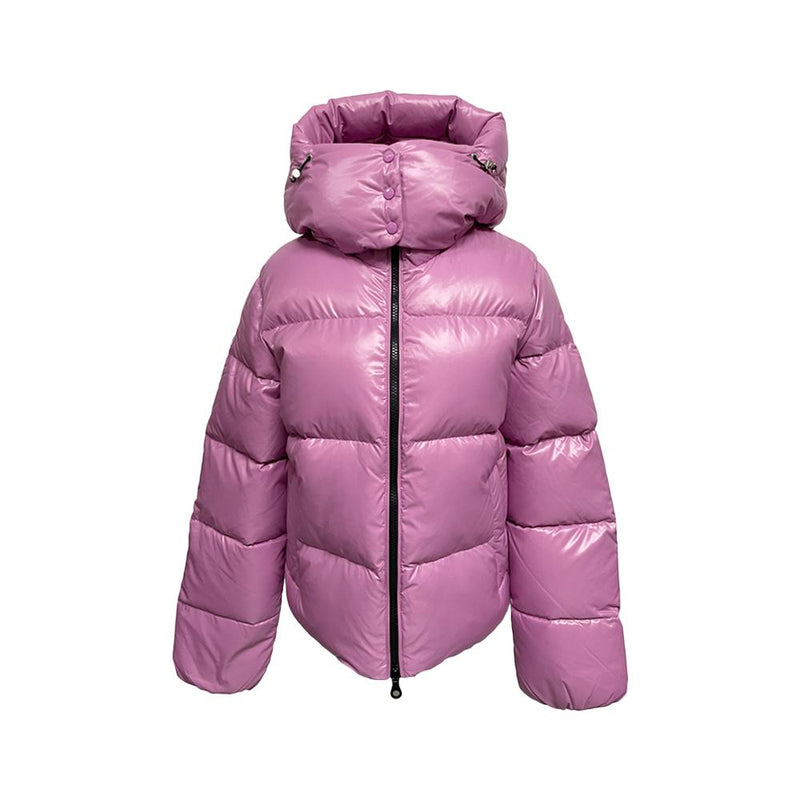 Duvetica Viola DIADEMA Logo Patch Puffer Jacket VDDJ30946K0001 LVL