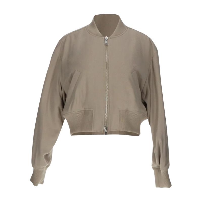 AMI Women’s Bomber Jacket Brown