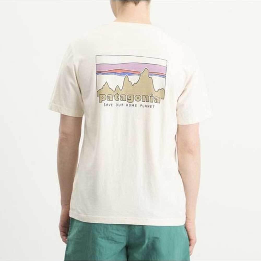 patagonia Men's Short Sleeve Skyline Graphic T-Shirt 37841 UDNL