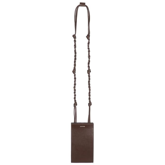 JIL SANDER Tangle Phone Holder Crossbody Bag Ebony Unisex