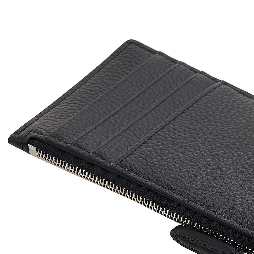 Mulberry Women’s Continental Zip Card Holder Black Leather Wallet