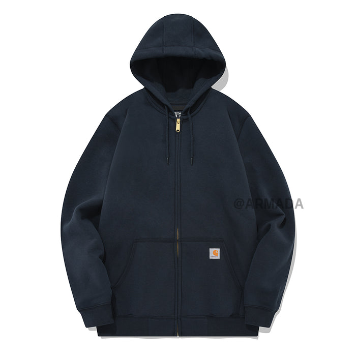 Carhartt Midweight Zip Hoodie Navy Unisex