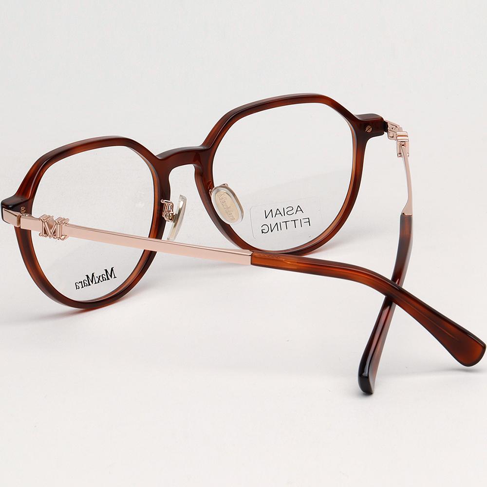 Max Mara Unisex Asian Fit Acetate Fashion Eyeglasses Frame MM5088 D 053