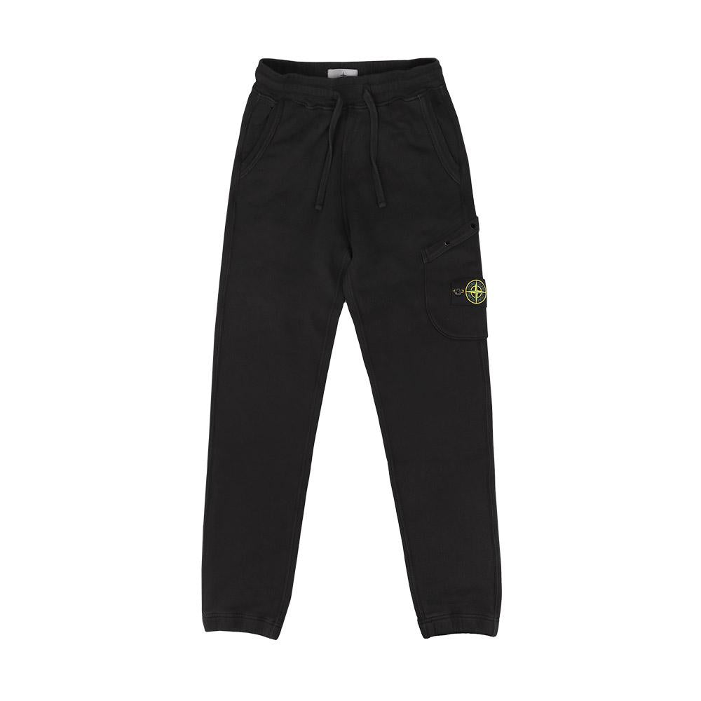 STONE ISLAND Cotton Jogger Cargo Pants Black 811561141 V0129