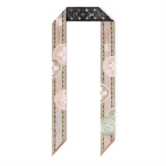 Louis Vuitton Monogram Silk BB Bandeau Scarf