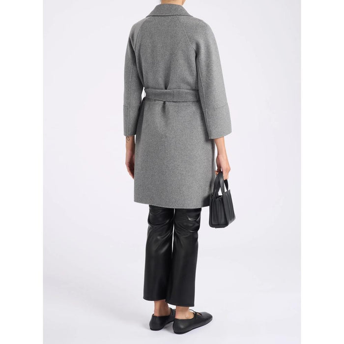 Max Mara Arona Wool Blend Belted Coat for Women