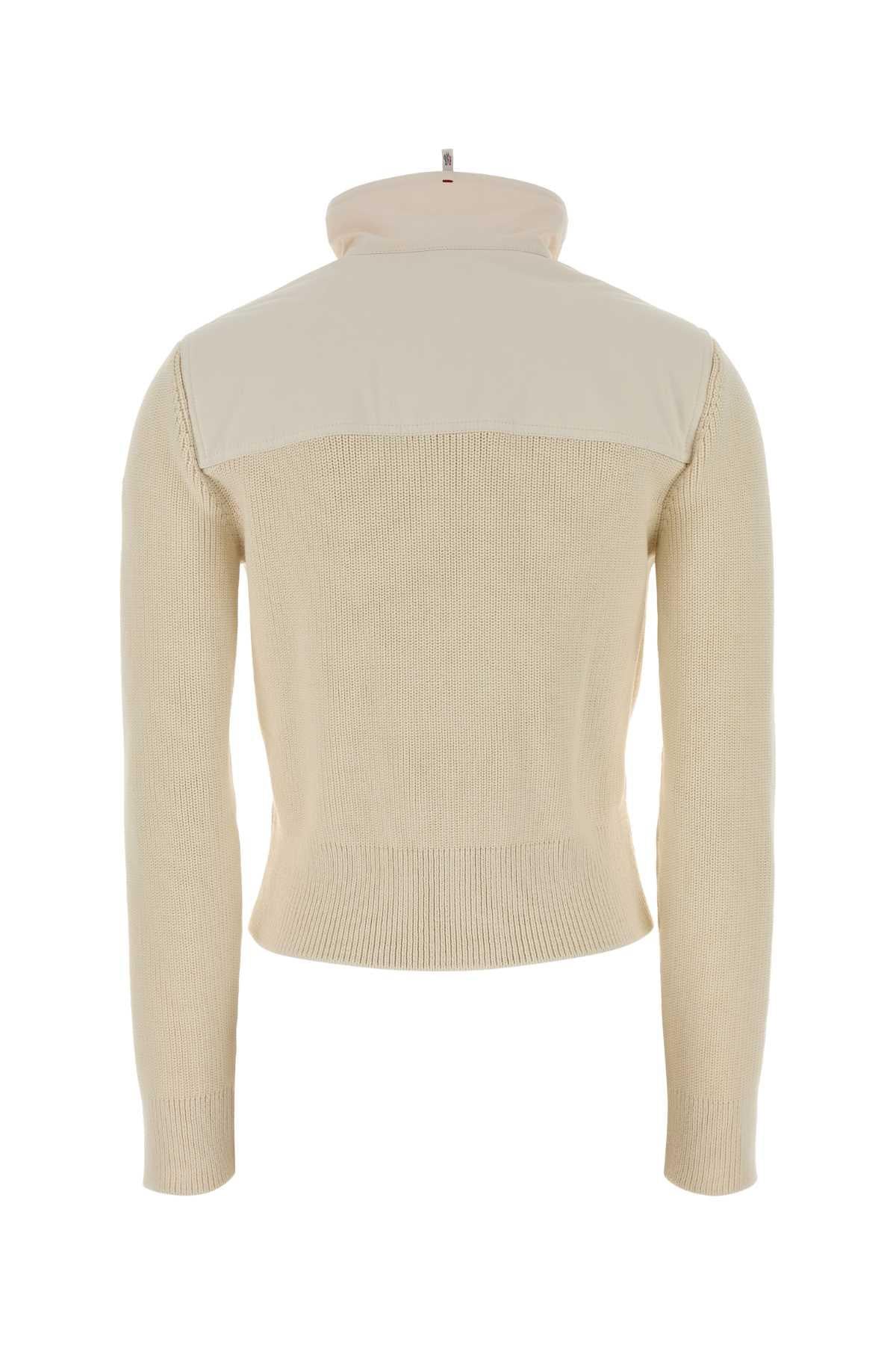 Moncler Zip-Up Knit Jacket for Women