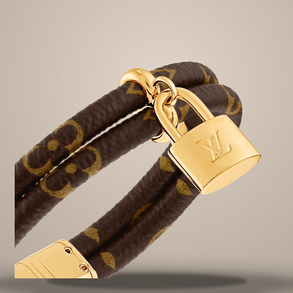 Louis Vuitton Monogram Keep It Twice Bracelet 19 cm 1AKCTS