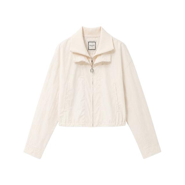 WOOYOUNGMI Ivory Double Zip Jacket Women’s M241JP05937I