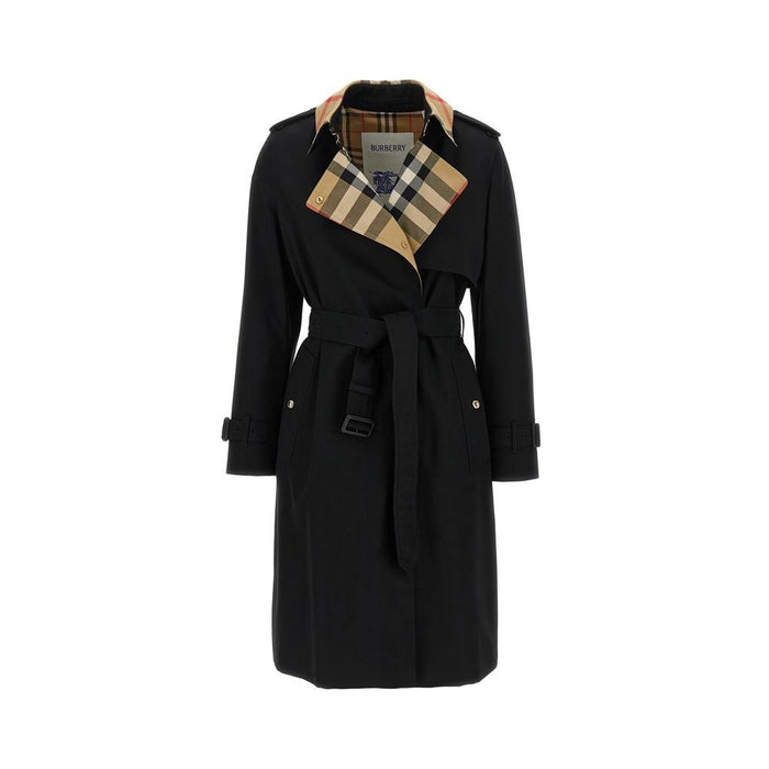 BURBERRY Black SANDRIDGE Trench Coat 8115483